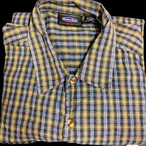 Anchor Blue Button down shirt